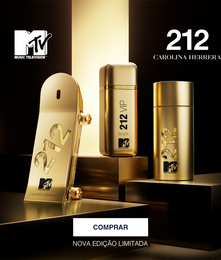 Nova Coleção 212 MTV Gold | CH For Men